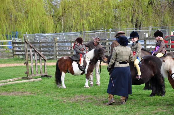 attaching the rosettes