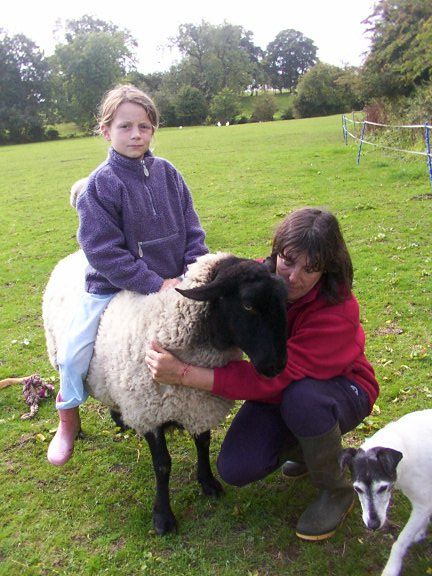 Delboy with me, Charlotte and Jack.