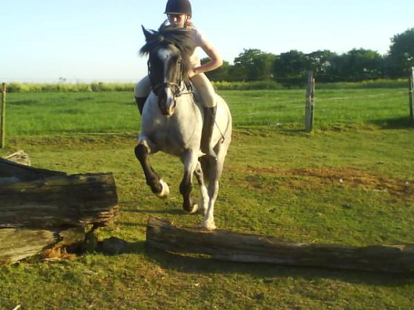 Jumping bareback