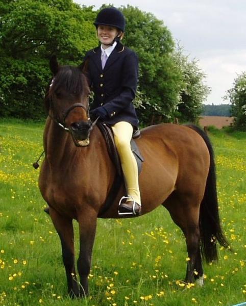 Me and Jazmine at our first show.