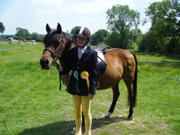 Me and Jazmine at our second show.