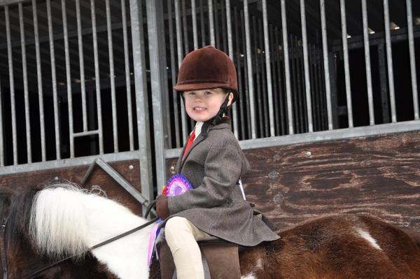 One happy little girl (and a very proud nanna)