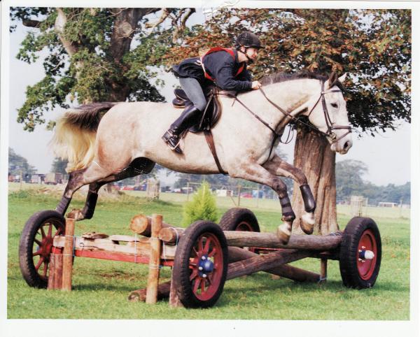 Young Josh Jumping in a one day event. 14 or 15 years ago. (Not me in the saddle!)